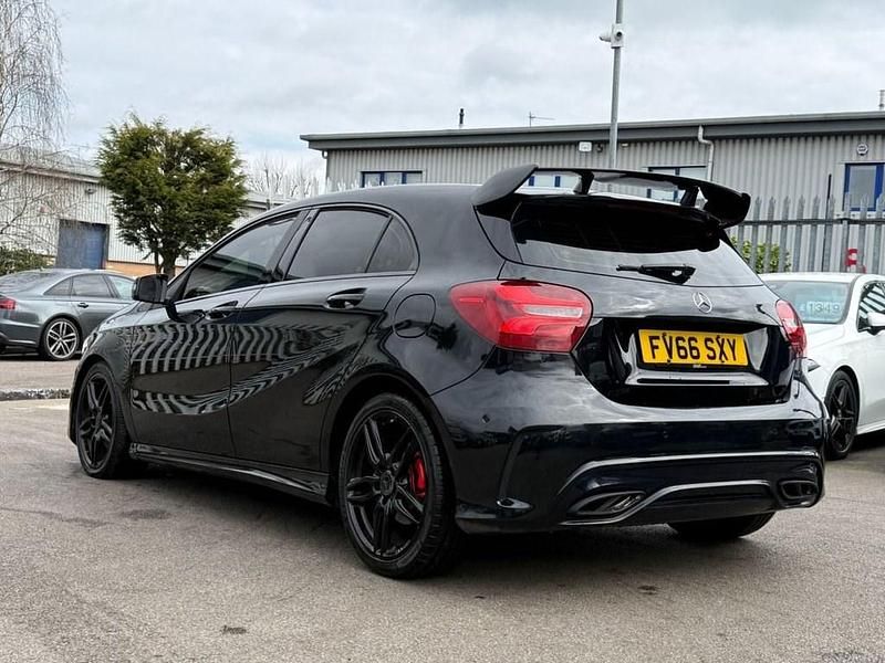 Used Mercedes A180 AMG line 2016 Black Hatchback