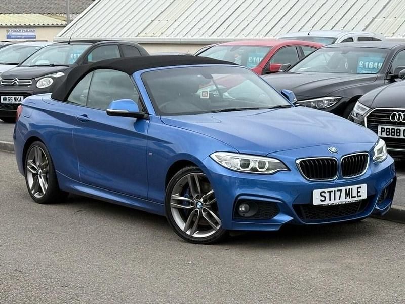 Blue Used 2017 BMW 218 M Sport Cabriolet | £12,995 (Fair price) - Image 1/4