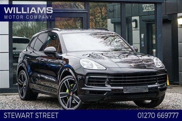 Black Used 2021 Porsche Cayenne SUV | £57,588 (A bit pricey) - Image 1/1