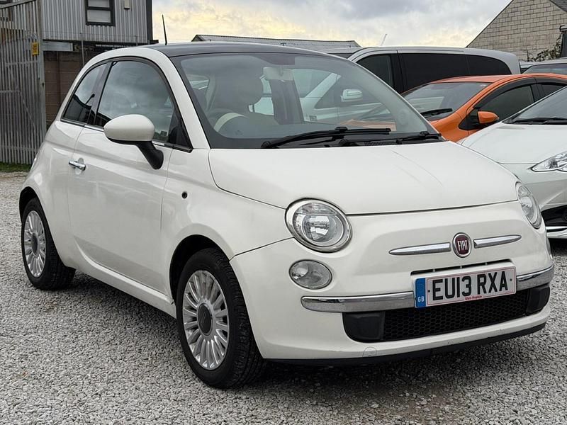 Used Fiat 500 Lounge 2013 White Hatchback