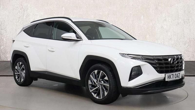 White Used 2021 Hyundai Tucson Premium SUV | £15,730 (A bit pricey) - Image 1/4