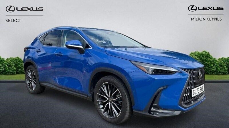 Blue Used 2023 Lexus NX450h+ SUV | £54,310 (Expensive) - Image 1/4