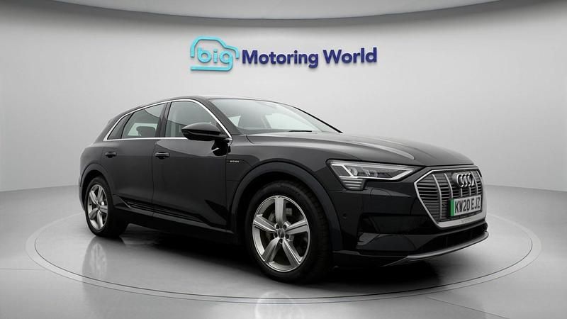 Used Audi e-tron Premium 300 kW (408 HP) 2020 Black SUV