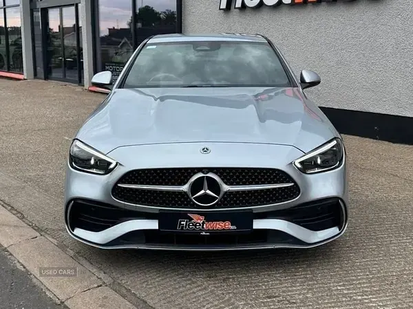 Used Mercedes C220 AMG Line Premium 2022 Silver Sedan