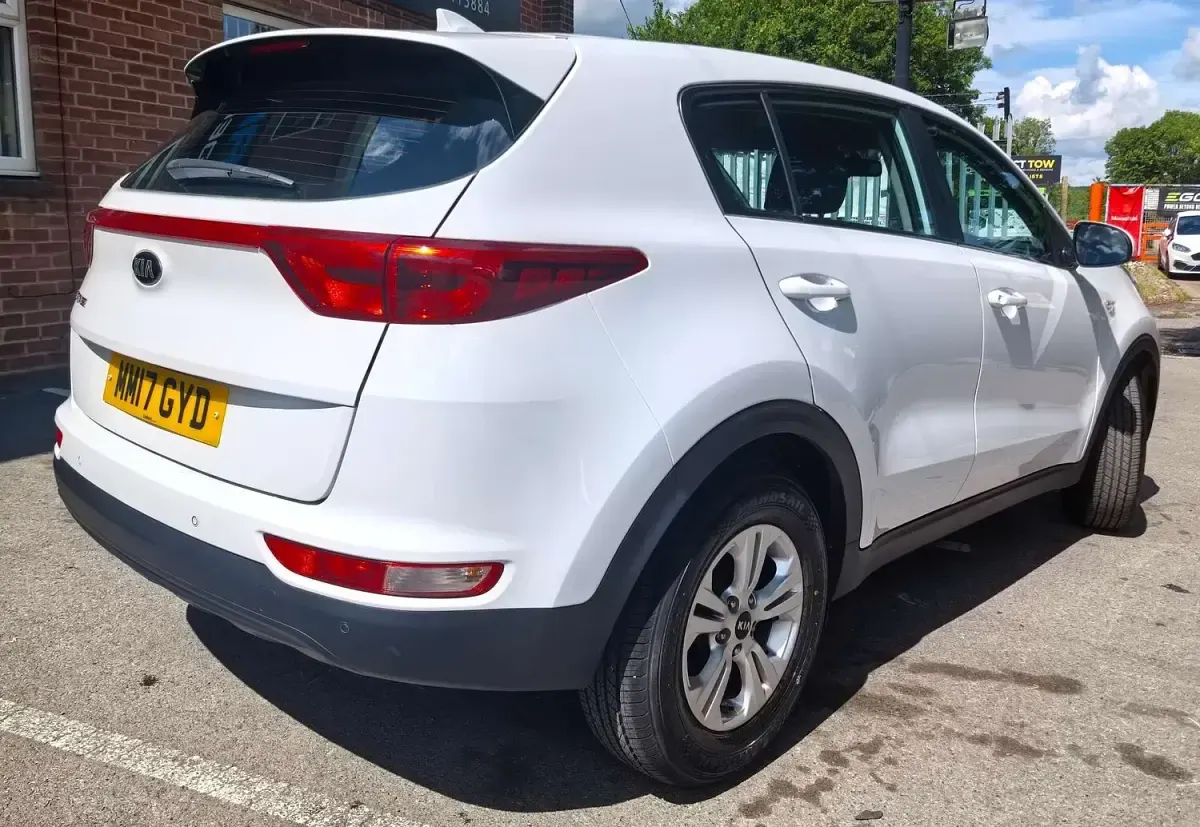 Used Kia Sportage 177 HP (130 kW) 2017 White SUV