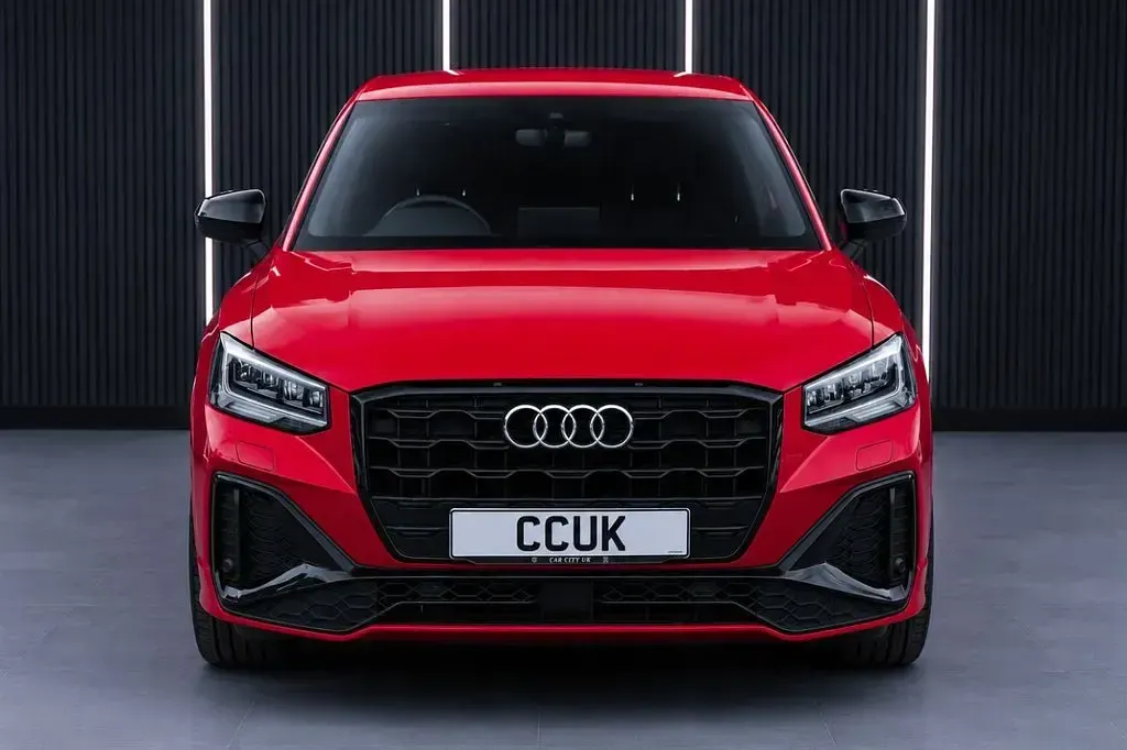 Used Audi Q2 Black Edition 150 HP (110 kW) 2021 Red SUV