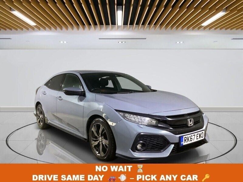 Grey Used 2017 Honda Civic Sport Hatchback | £12,399 (Fair price) - Image 1/3