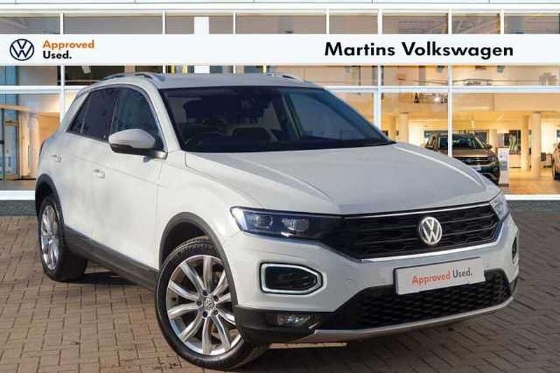 White Used 2018 VW T-Roc SEL SUV | £14,995 (Fair price) - Image 1/4