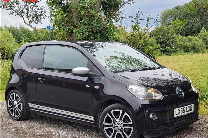 Used VW up! CLUB 75 HP (55 kW) 2015 Black Hatchback