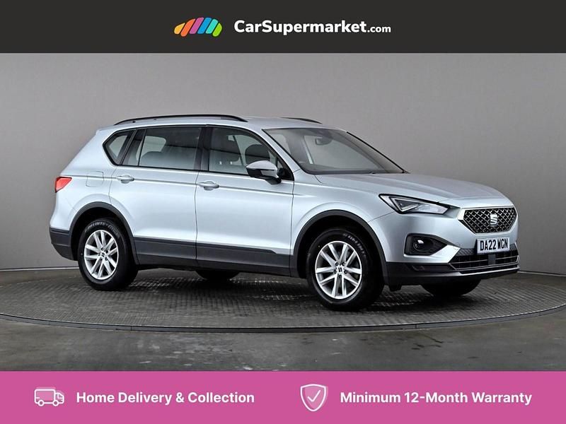 Silver Used 2022 Seat Tarraco SE SUV | £19,697 (Fair price) - Image 1/4