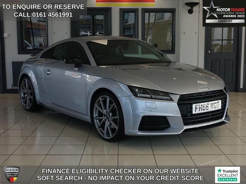 Silver Used 2016 Audi TT Black Edition Coupe | £15,940 (Fair price) - Image 1/4