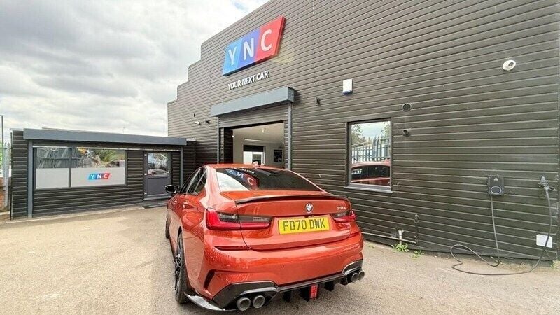 Orange Used 2020 BMW 330e M Sport Sedan | £21,491 (Expensive) - Image 1/4