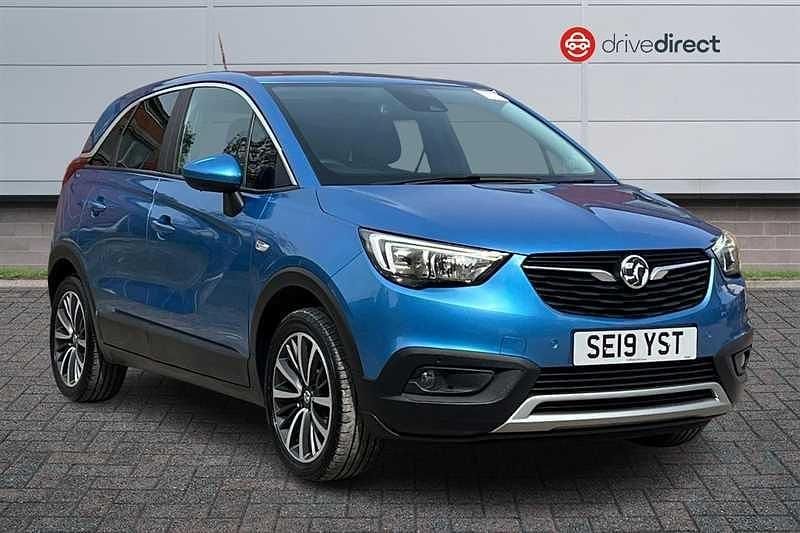 Used Vauxhall Crossland X Elite 2019 Blue SUV