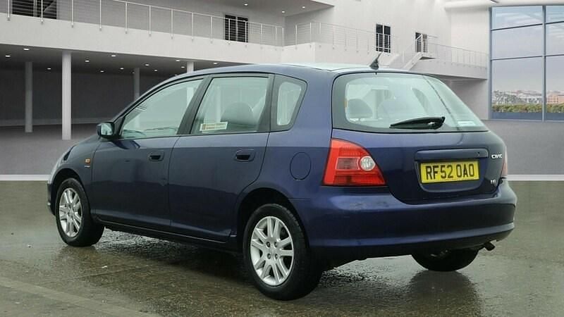 Used Honda Civic Executive 2002 Blue Hatchback