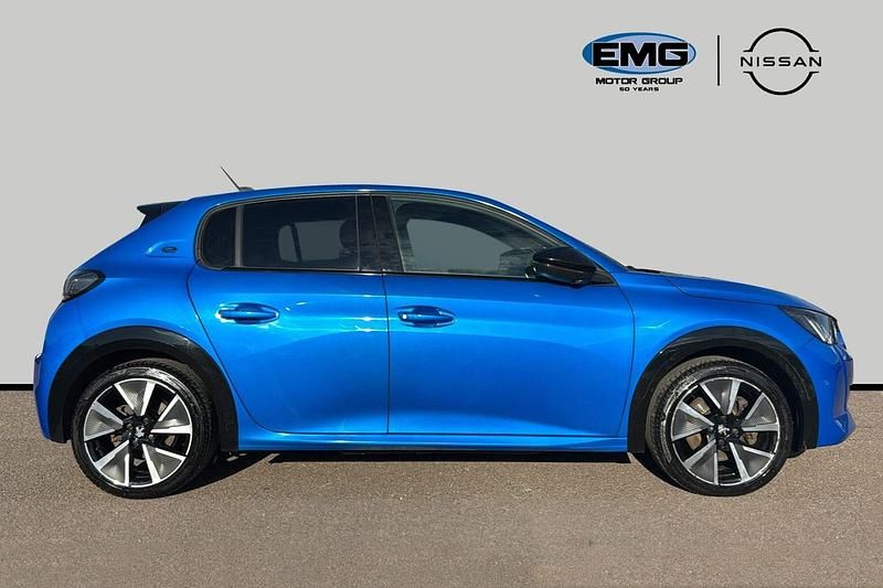 Used Peugeot e-208 GTi 100 kW (136 HP) 2020 Blue Hatchback