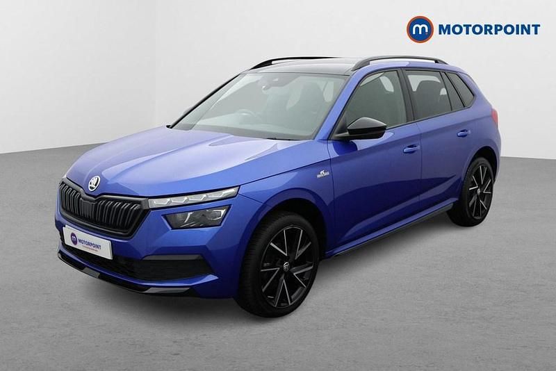 Used Skoda Kamiq Monte Carlo 150 HP (110 kW) 2022 Blue SUV