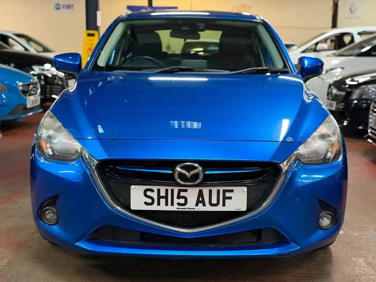 Used Mazda 2 Inclusive 2015 Blue Hatchback