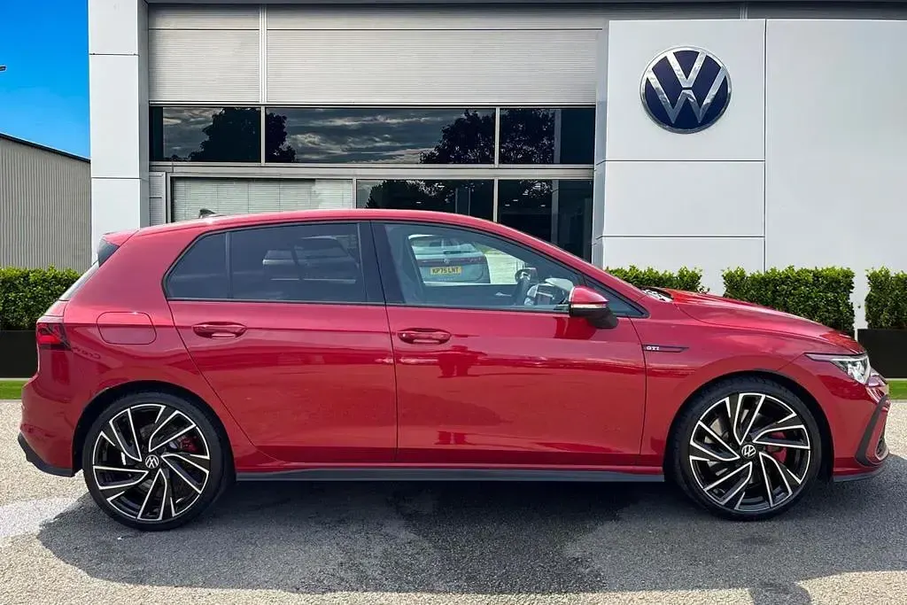 Used VW Golf VII GTI 2021 Red Hatchback
