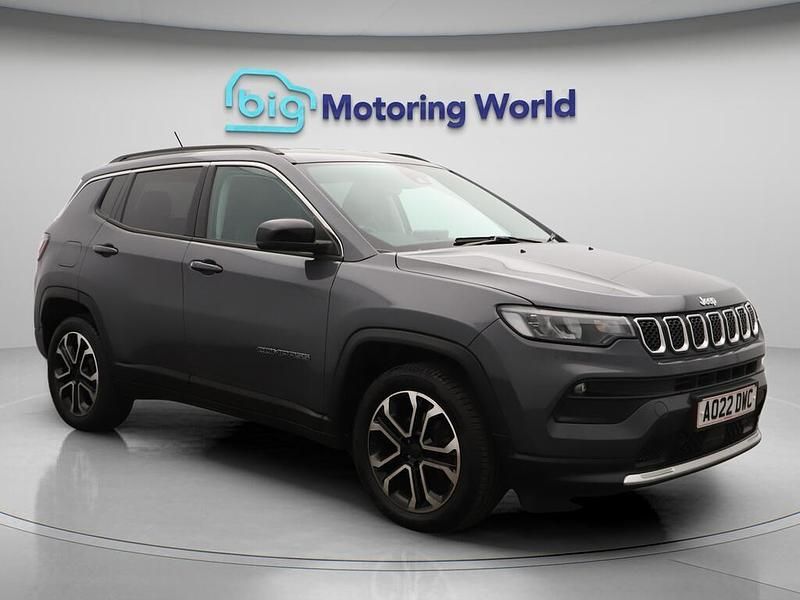 Grey Used 2022 Jeep Compass Limited SUV | £16,300 (Good price) - Image 1/4