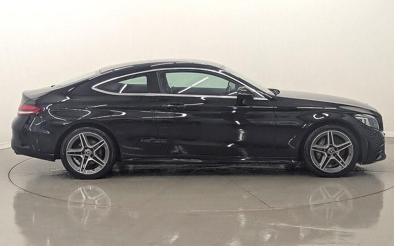 Used Mercedes C200 AMG Line Premium 184 HP (135 kW) 2019 Black Coupe