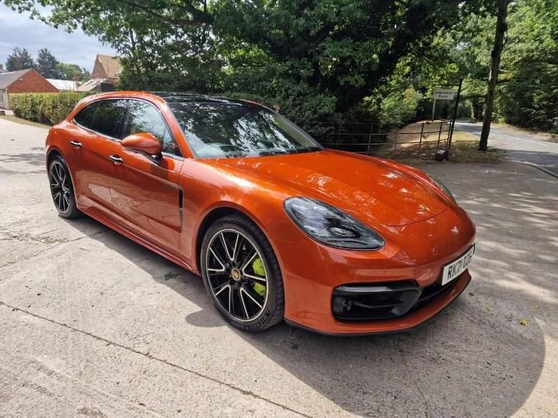 Orange Used 2021 Porsche Panamera Sport Turismo Sedan | £66,950 (A bit pricey) - Image 1/3