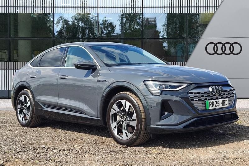 Grey Used 2025 Audi Q8 e-tron Sport SUV | £39,890 (Expensive) - Image 1/4