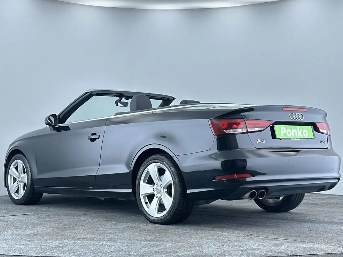 Used Audi A3 Cabriolet Sport 2016 Black Cabriolet