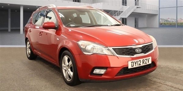Red Used 2012 Kia Ceed 2 Estate | £2,495 (Good price) - Image 1/1