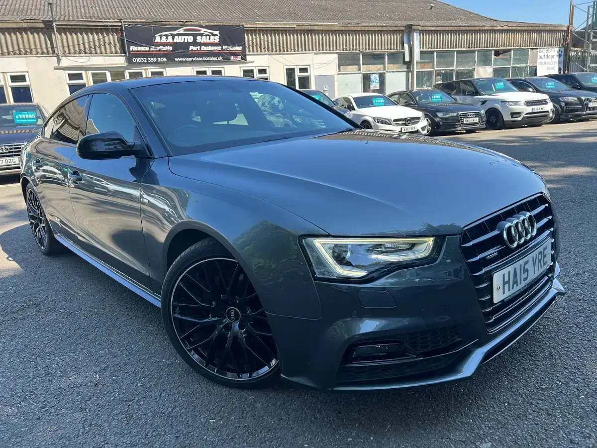 Used Audi A5 Black Edition 2015 Grey Coupe