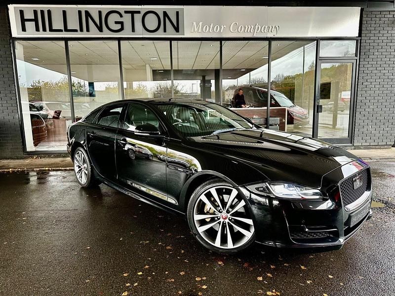 Black Used 2016 Jaguar XJ R-Sport Sedan | £21,995 (Fair price) - Image 1/4