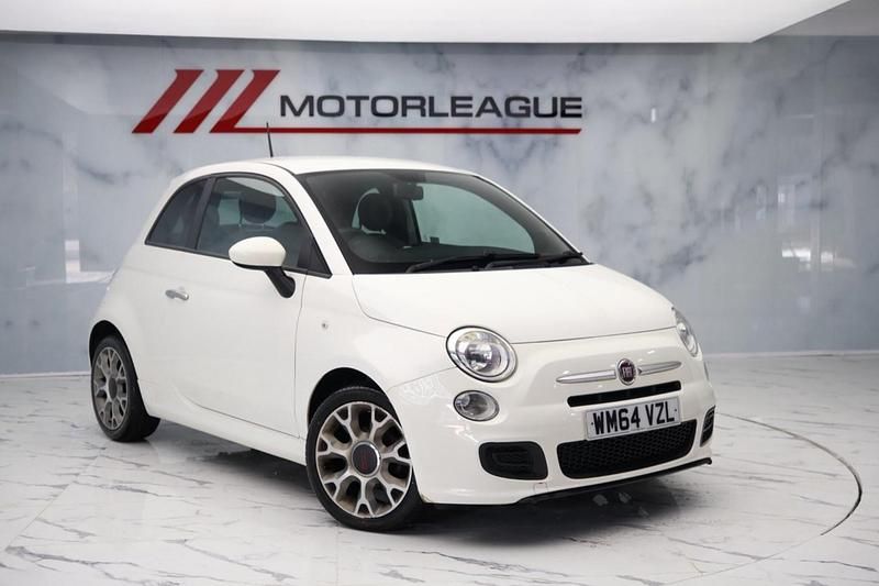Used Fiat 500 S 69 HP (50 kW) 2014 White Hatchback