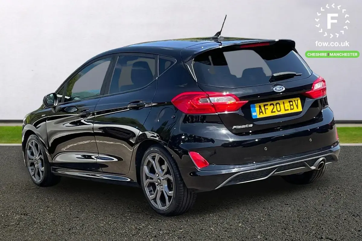Used Ford Fiesta ST-Line 125 HP (91 kW) 2020 Black Hatchback