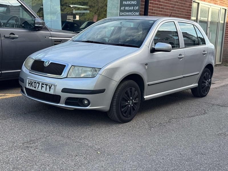 Silver Used 2007 Skoda Fabia Ambiente Hatchback | £1,295 (Fair price) - Image 1/1
