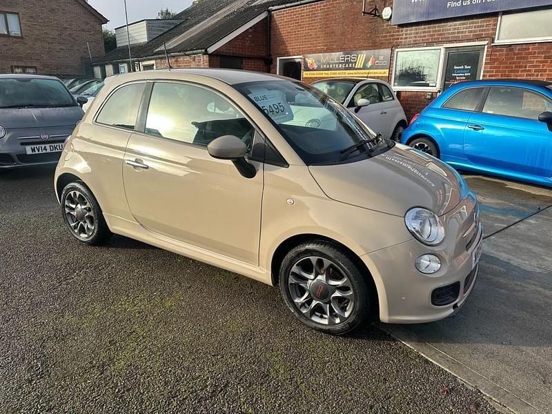 Used Fiat 500 S 2015 Beige Hatchback