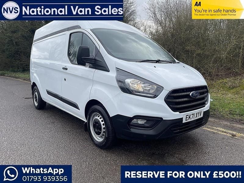 Used Ford Transit Custom S 130 HP (95 kW) 2021 White Van