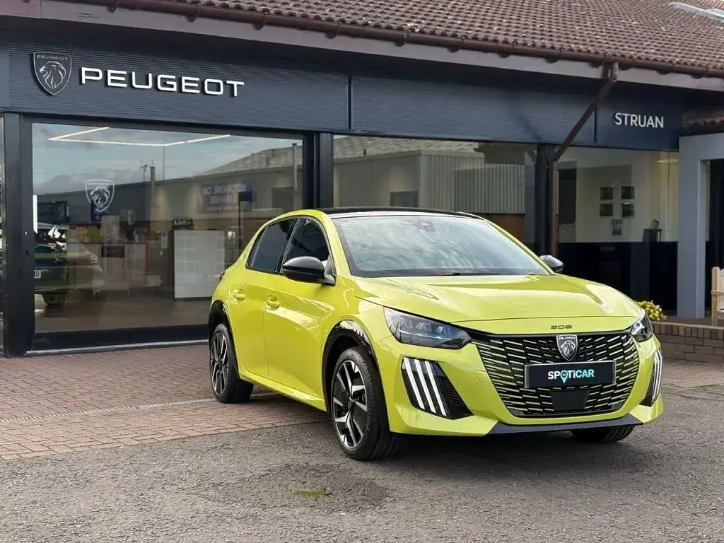 Nouă Peugeot e-208 GTi 114 kW (156 CP) 2025 Galben Hatchback