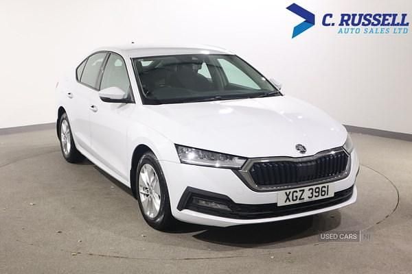 Used Skoda Octavia SE 2022 White Hatchback
