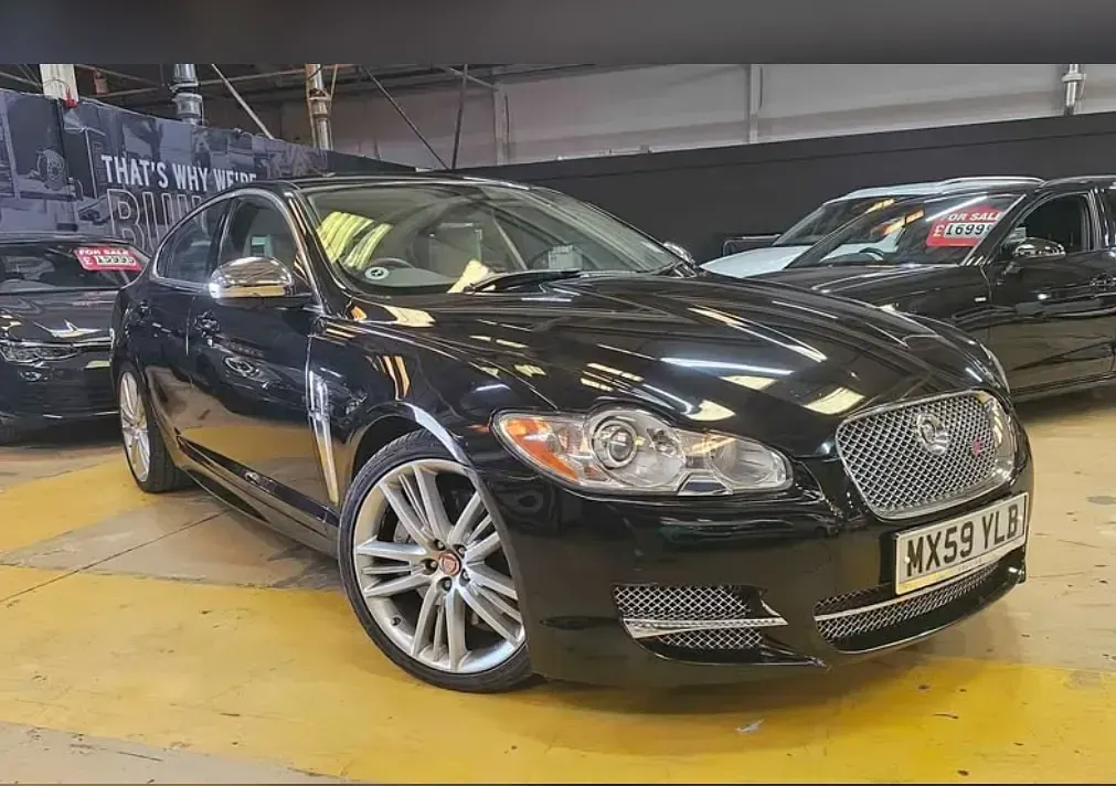 Used Jaguar XF Portfolio 275 HP (202 kW) 2009 Black Sedan