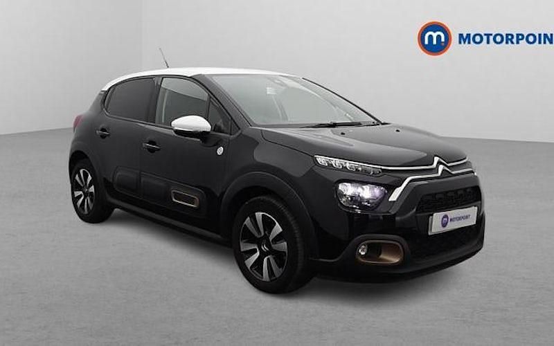 Black Used 2023 Citroën C3 PureTech Hatchback | £11,999 (Fair price) - Image 1/4