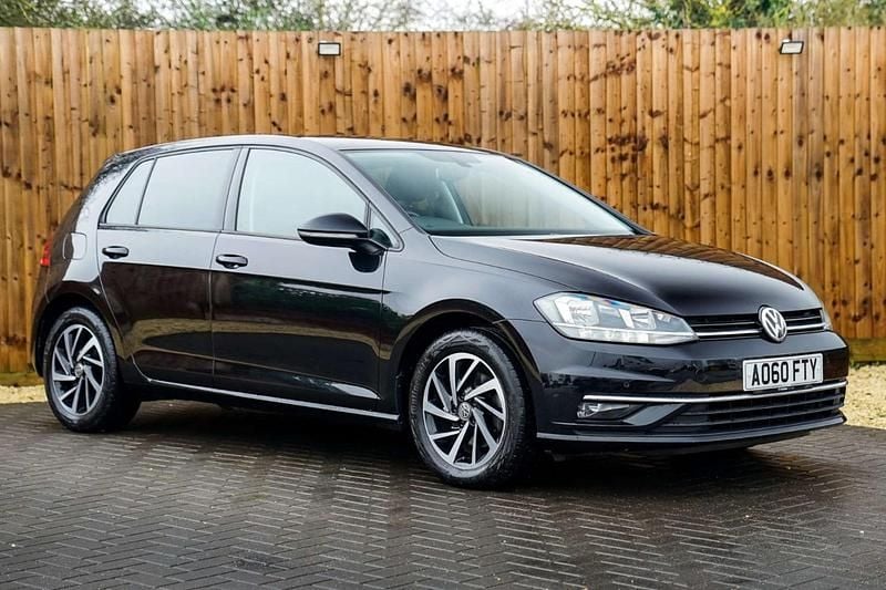 Black Used 2019 VW Golf VII Match Hatchback | £13,995 (Fair price) - Image 1/4