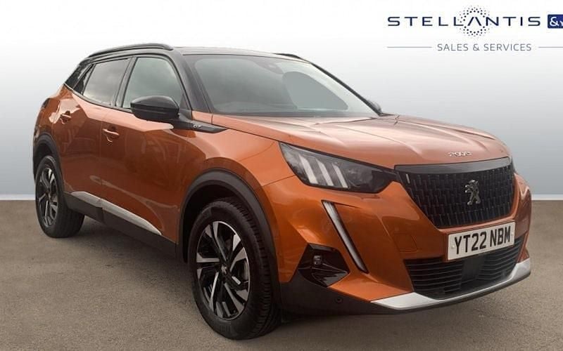 Orange Used 2022 Peugeot 2008 GTi SUV | £14,451 (Good price) - Image 1/4