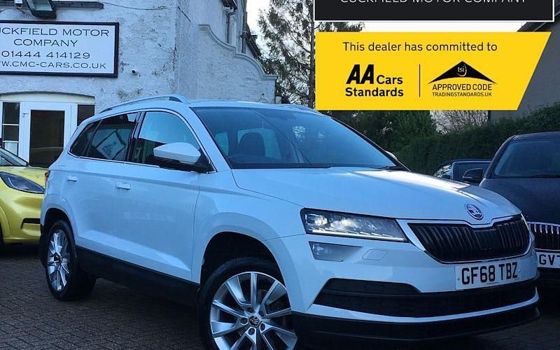 Used 2021 Skoda Karoq SE L SUV | £13,690 (Good price) - Image 1/4