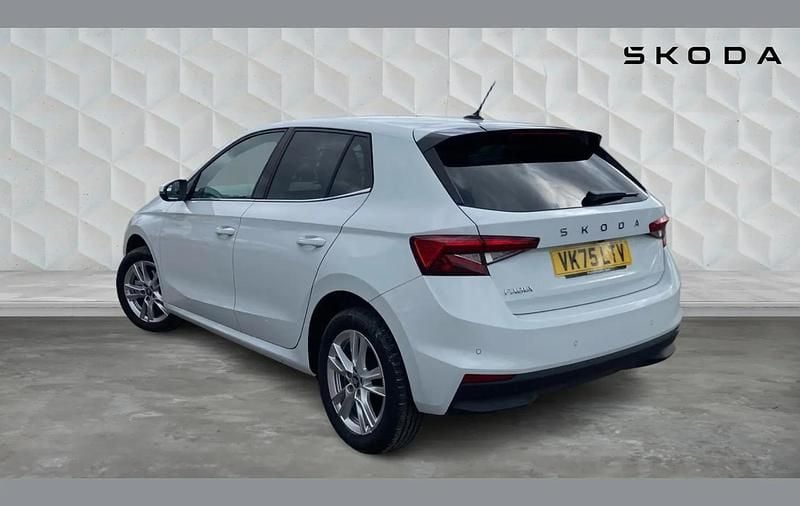 Used Skoda Fabia SE L 113 HP (83 kW) 2026 Moon white metallic Hatchback