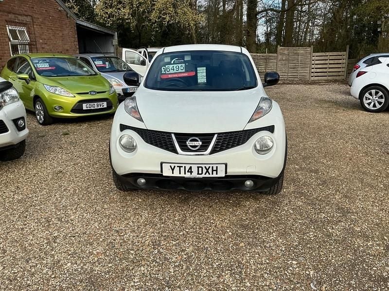Używany Nissan Juke N-TEC 2014 Biały SUV