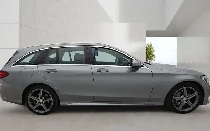 Used Mercedes C300 AMG line 231 HP (169 kW) 2016 Silver Estate