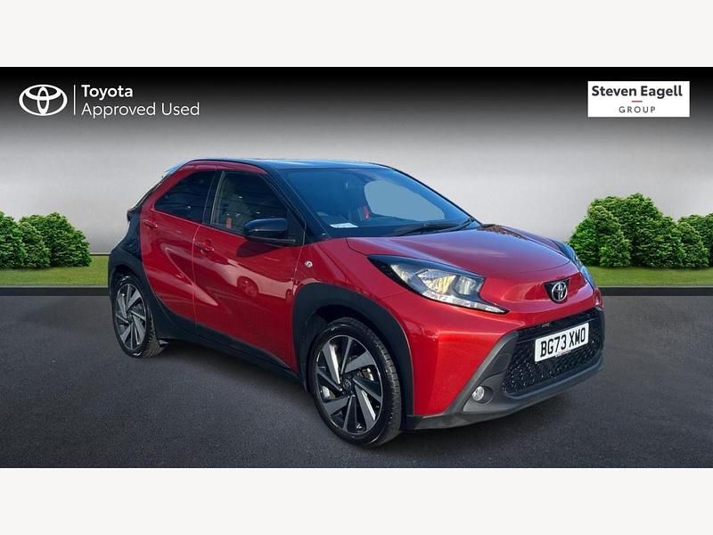 Red Used 2023 Toyota Aygo X SUV | £15,406 - Image 1/3