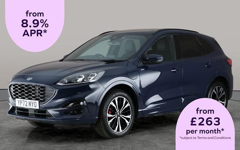 Blue Used 2022 Ford Kuga ST-Line X SUV | £18,178 (Fair price) - Image 1/2