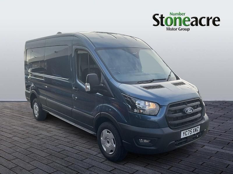 Ny Ford Transit Trend 130 HK (95 kW) 2025 Blå Van