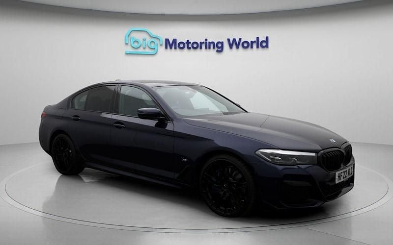 Used BMW 530 M Sport 286 HP (210 kW) 2022 Blue Sedan