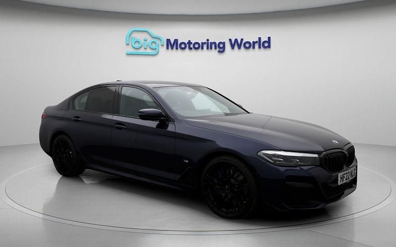 Used BMW 530 M Sport 286 HP (210 kW) 2022 Blue Sedan